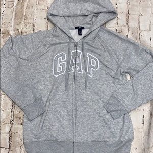 Women’s zip up gap sweatshirt large